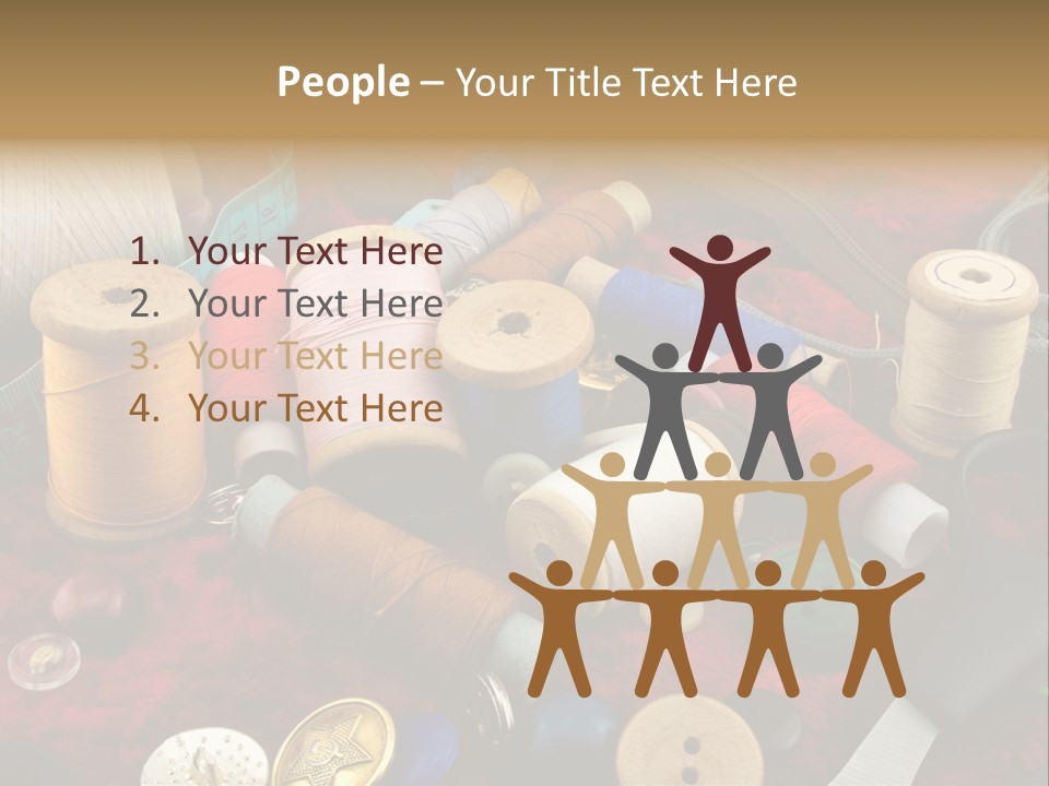 Occupation Scissors Background PowerPoint Template