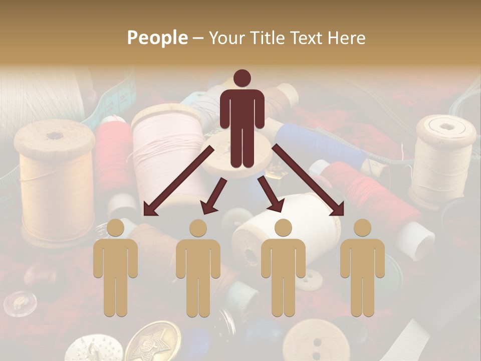 Occupation Scissors Background PowerPoint Template