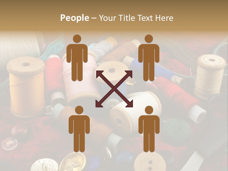 Occupation Scissors Background PowerPoint Template