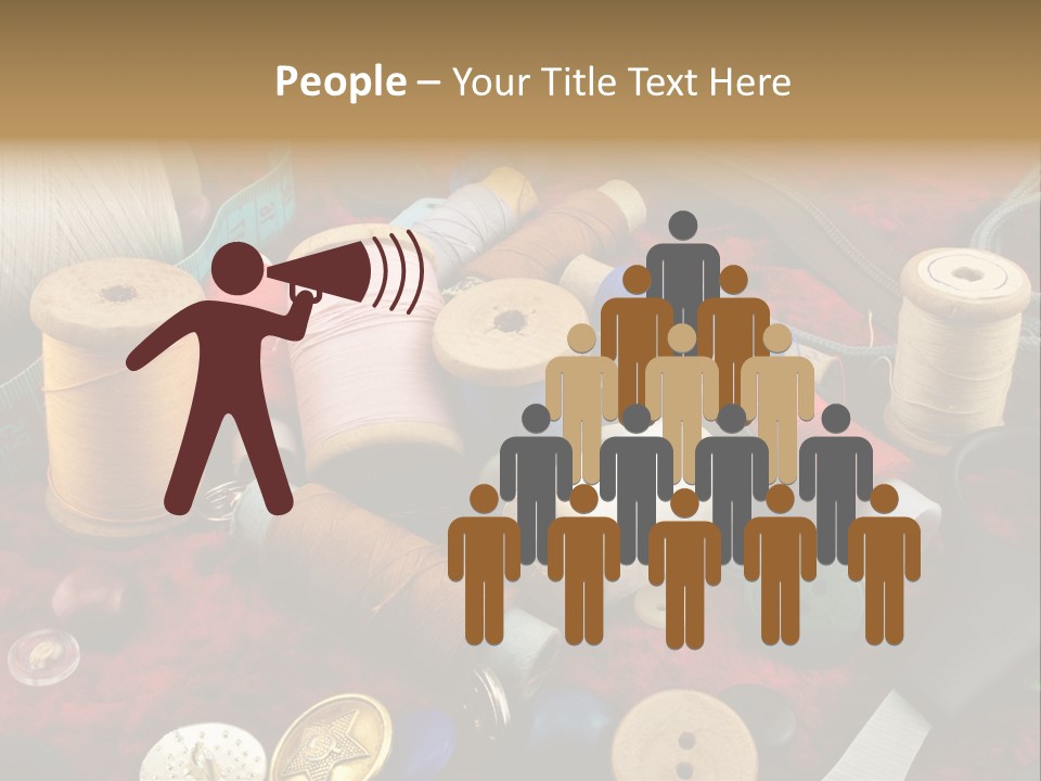 Occupation Scissors Background PowerPoint Template