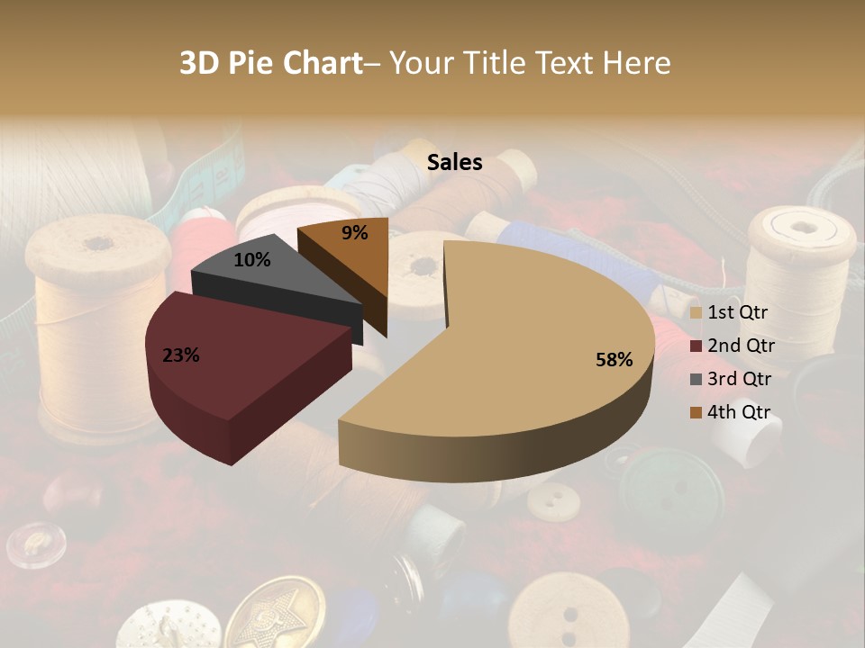 Occupation Scissors Background PowerPoint Template