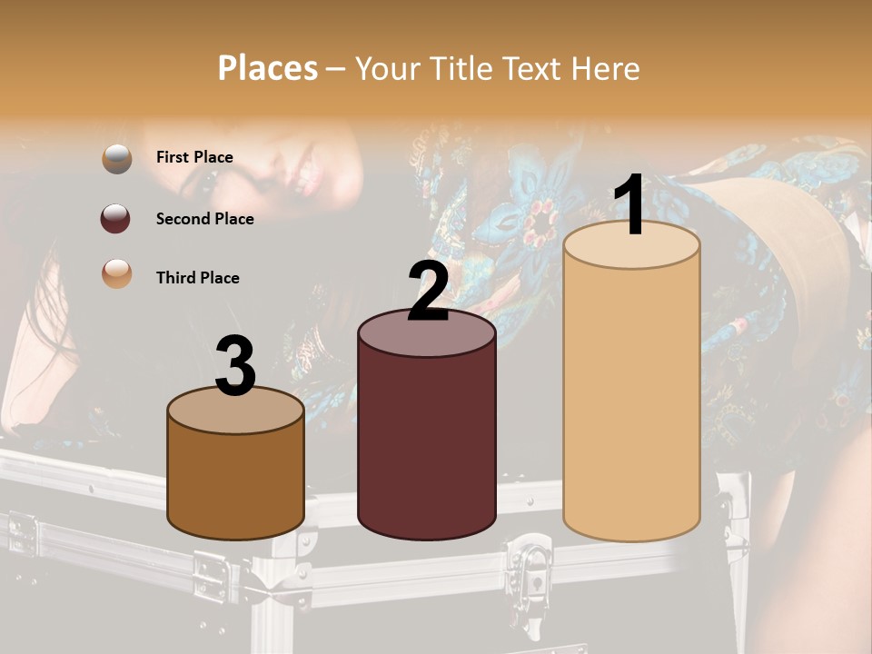 Vacations Eyes Happy PowerPoint Template