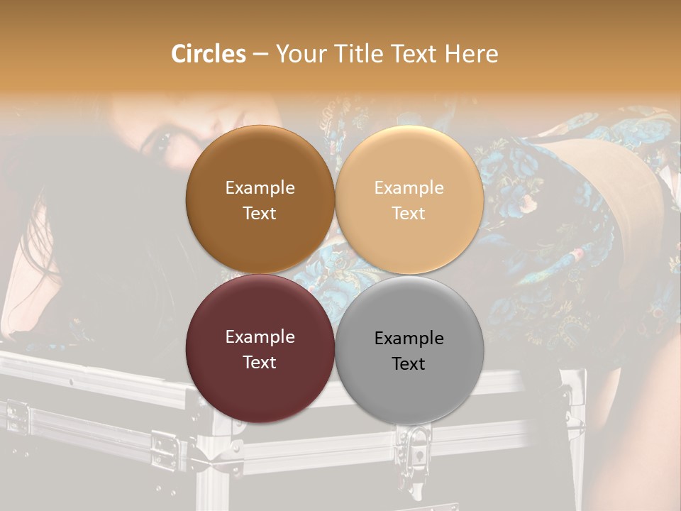 Vacations Eyes Happy PowerPoint Template