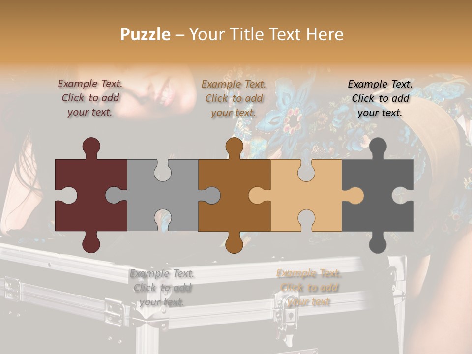 Vacations Eyes Happy PowerPoint Template