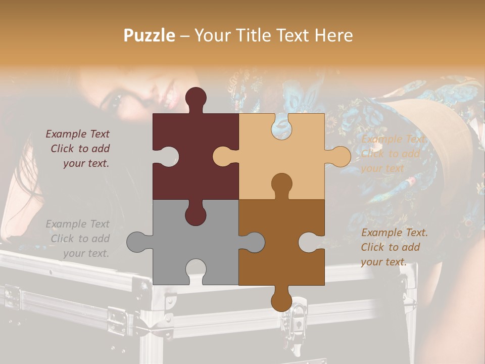 Vacations Eyes Happy PowerPoint Template