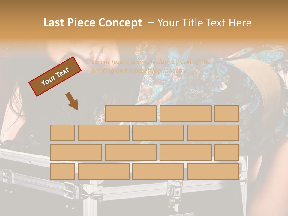 Vacations Eyes Happy PowerPoint Template