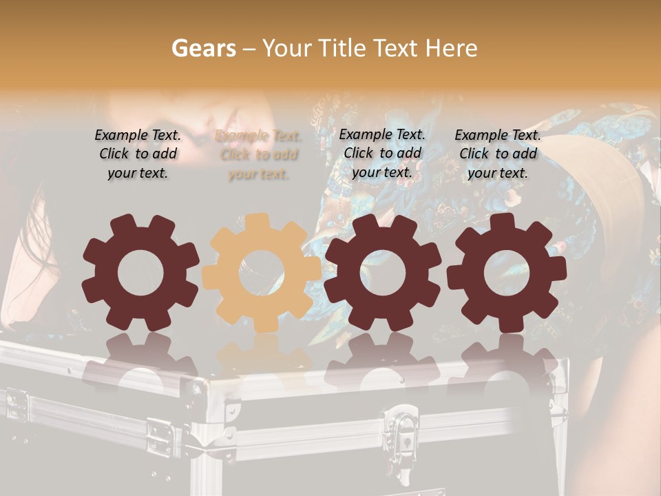 Vacations Eyes Happy PowerPoint Template