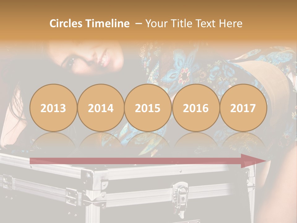 Vacations Eyes Happy PowerPoint Template