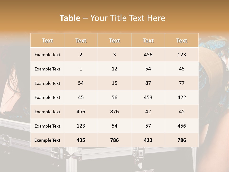 Vacations Eyes Happy PowerPoint Template