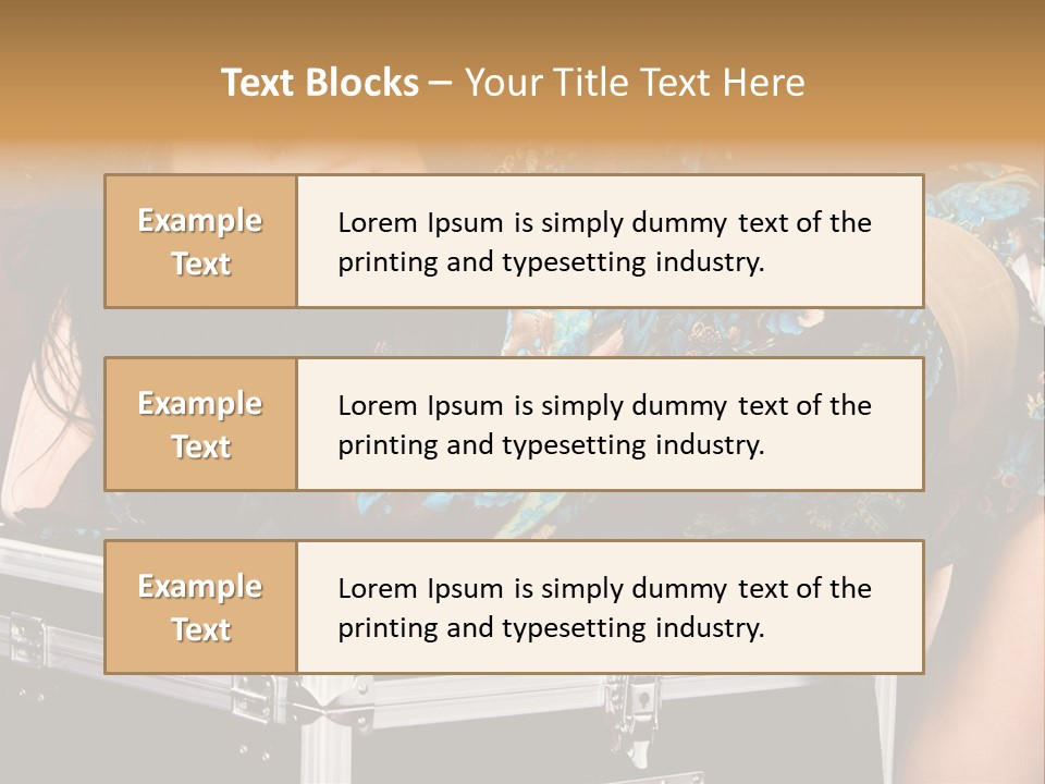 Vacations Eyes Happy PowerPoint Template