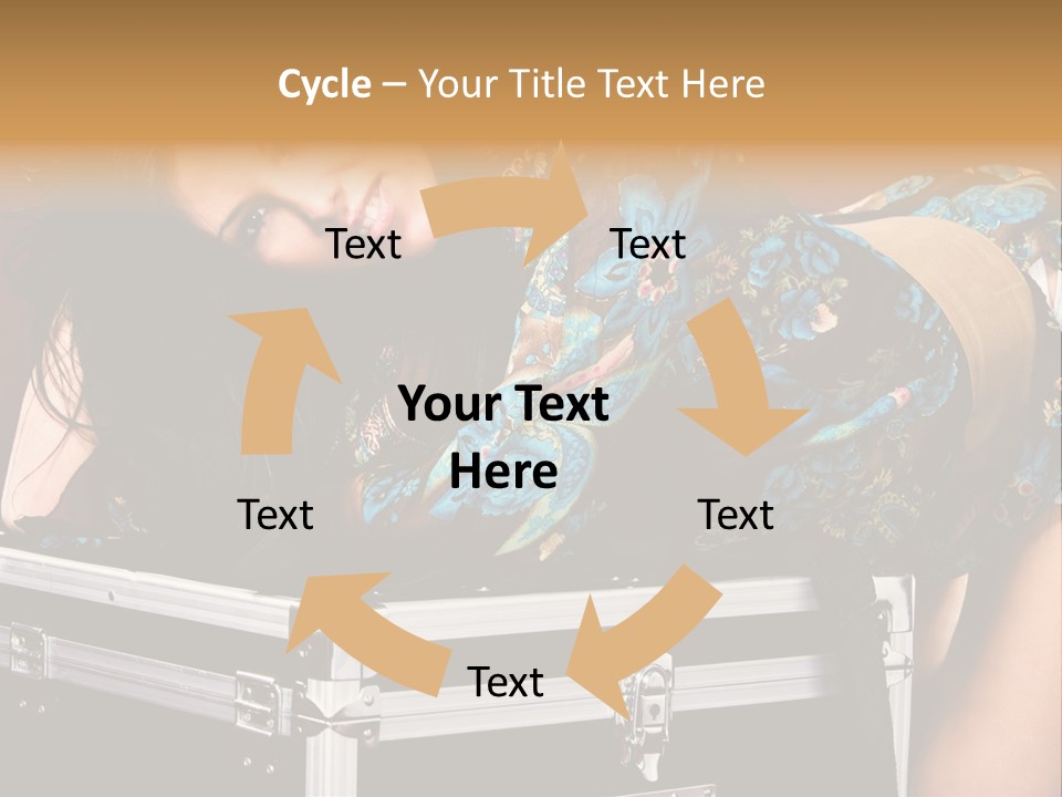 Vacations Eyes Happy PowerPoint Template