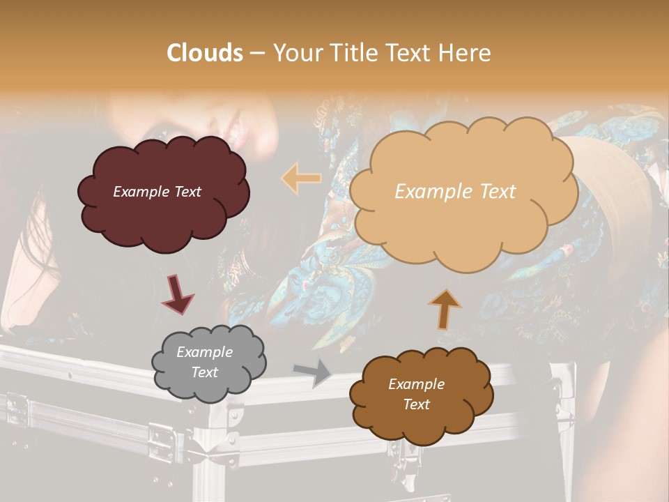 Vacations Eyes Happy PowerPoint Template