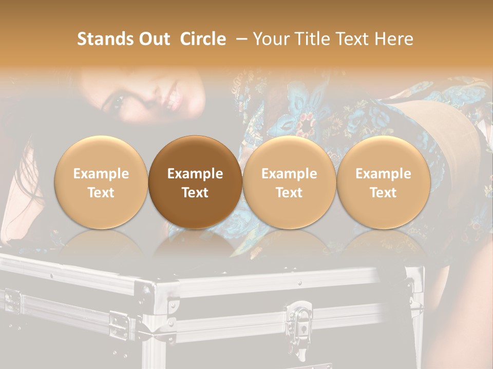 Vacations Eyes Happy PowerPoint Template