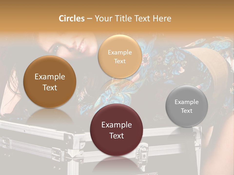 Vacations Eyes Happy PowerPoint Template