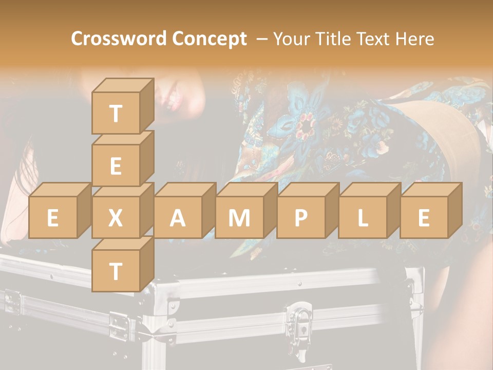 Vacations Eyes Happy PowerPoint Template