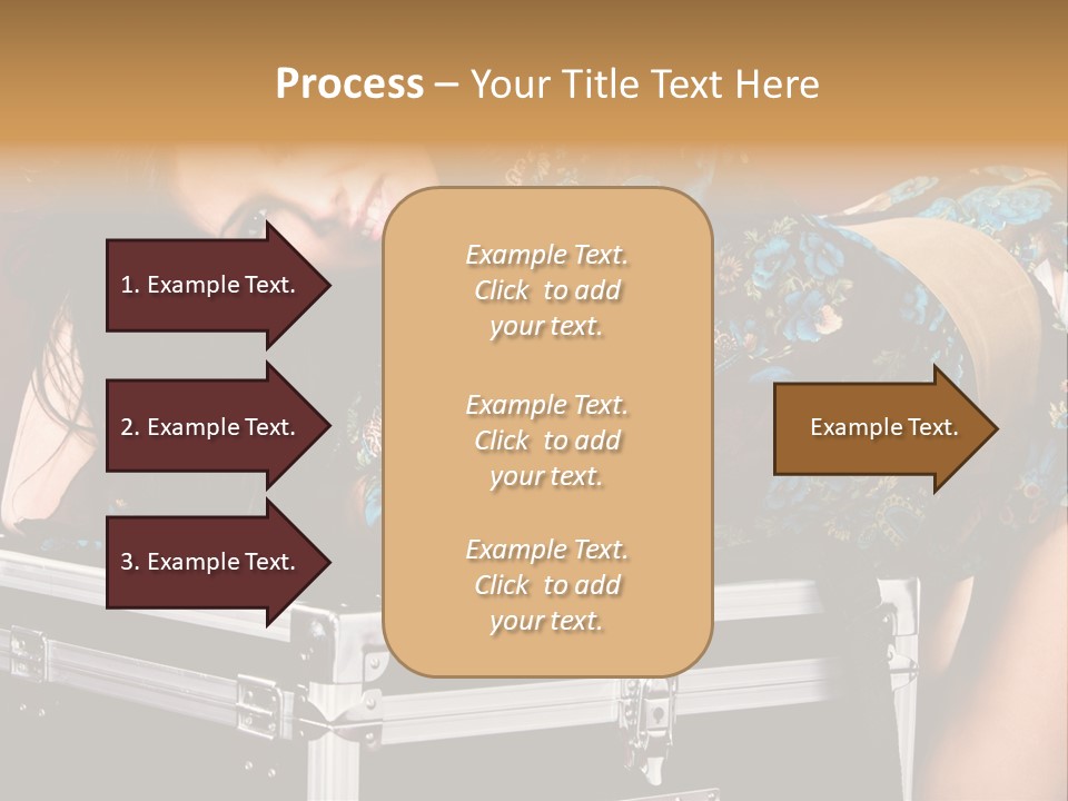 Vacations Eyes Happy PowerPoint Template