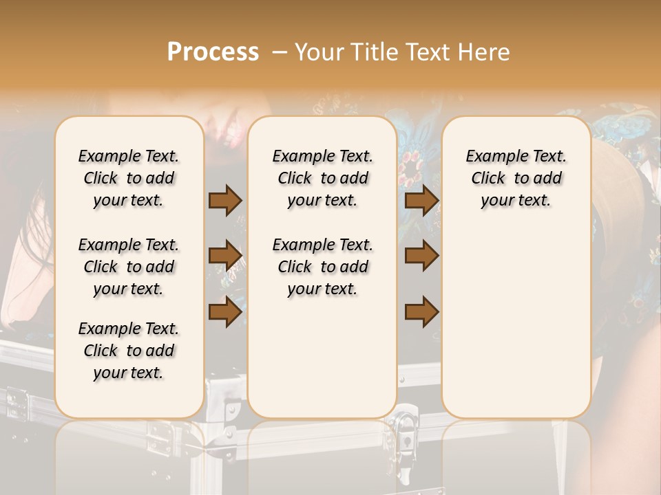 Vacations Eyes Happy PowerPoint Template