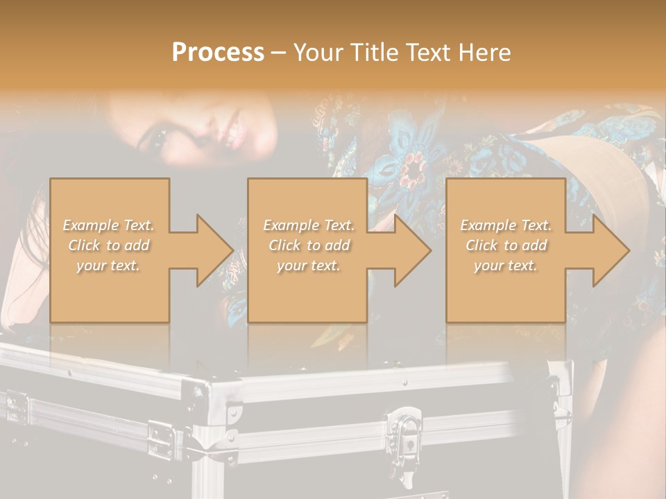 Vacations Eyes Happy PowerPoint Template