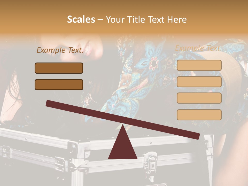 Vacations Eyes Happy PowerPoint Template