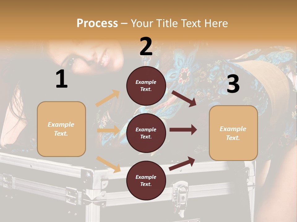 Vacations Eyes Happy PowerPoint Template