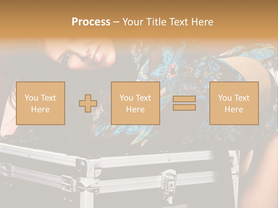 Vacations Eyes Happy PowerPoint Template