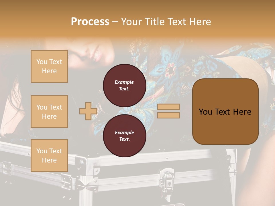 Vacations Eyes Happy PowerPoint Template