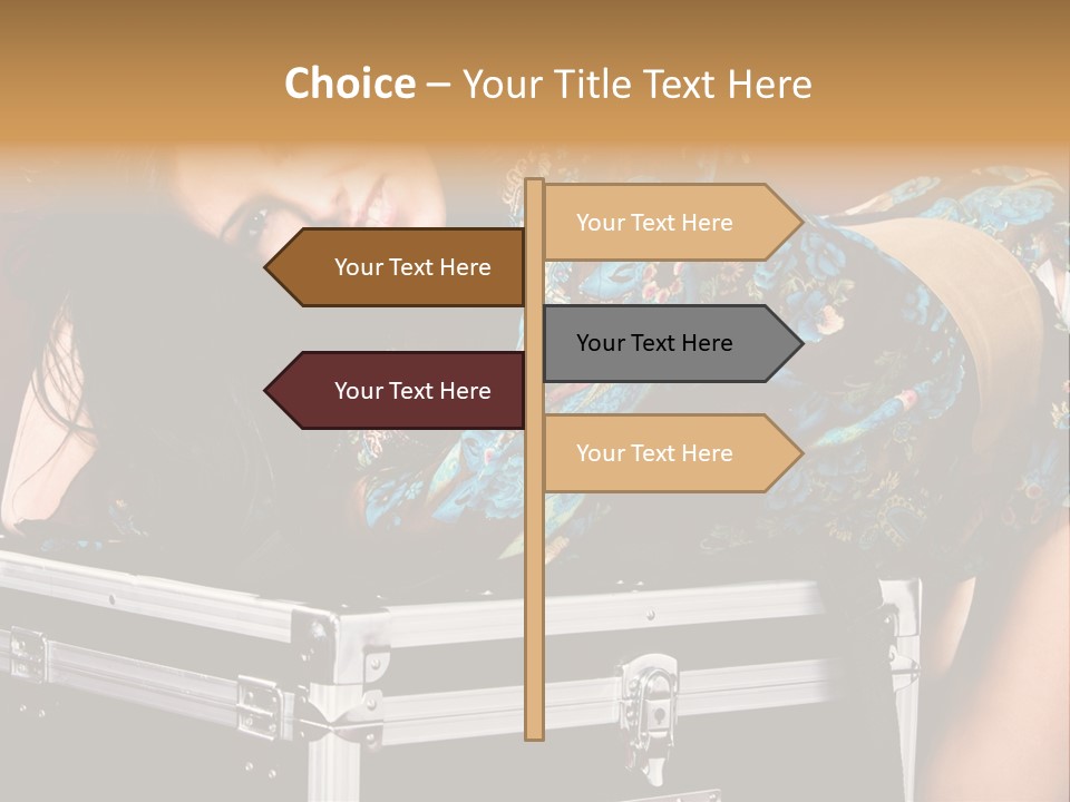 Vacations Eyes Happy PowerPoint Template