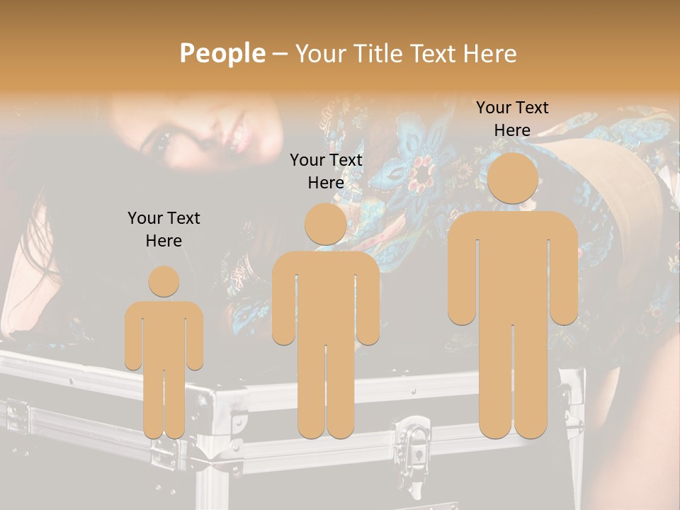 Vacations Eyes Happy PowerPoint Template