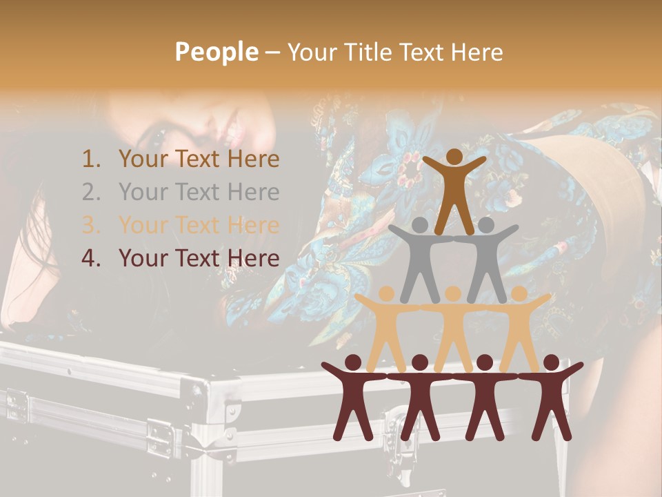 Vacations Eyes Happy PowerPoint Template