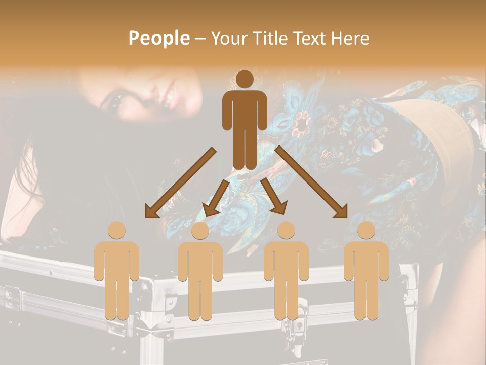 Vacations Eyes Happy PowerPoint Template