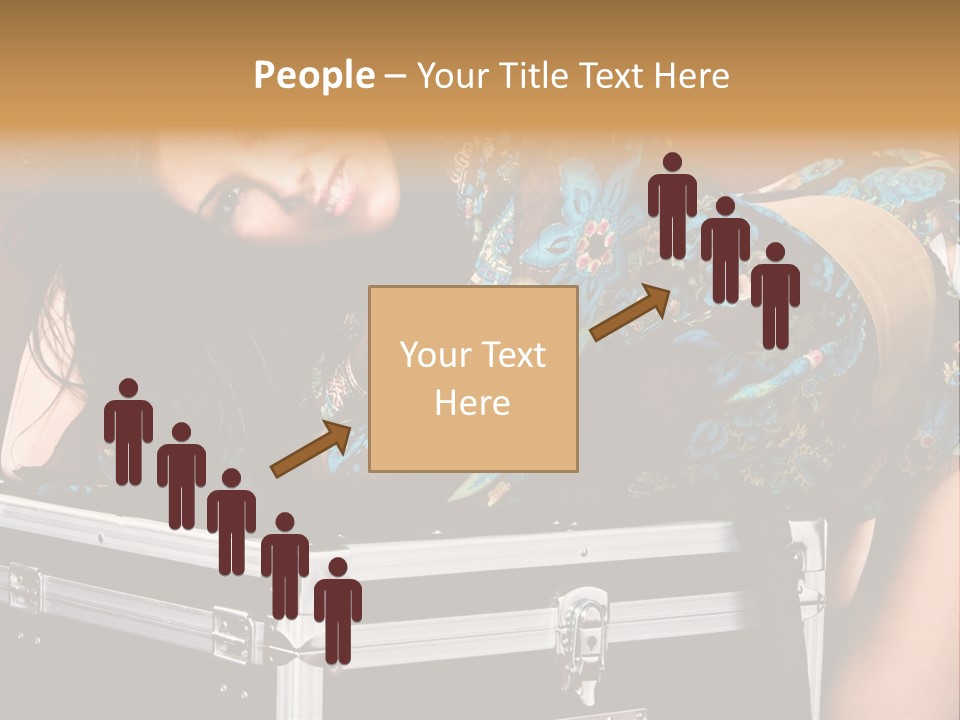 Vacations Eyes Happy PowerPoint Template