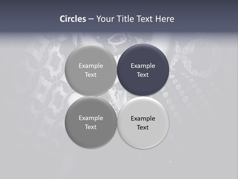 Mask Woman PowerPoint Template