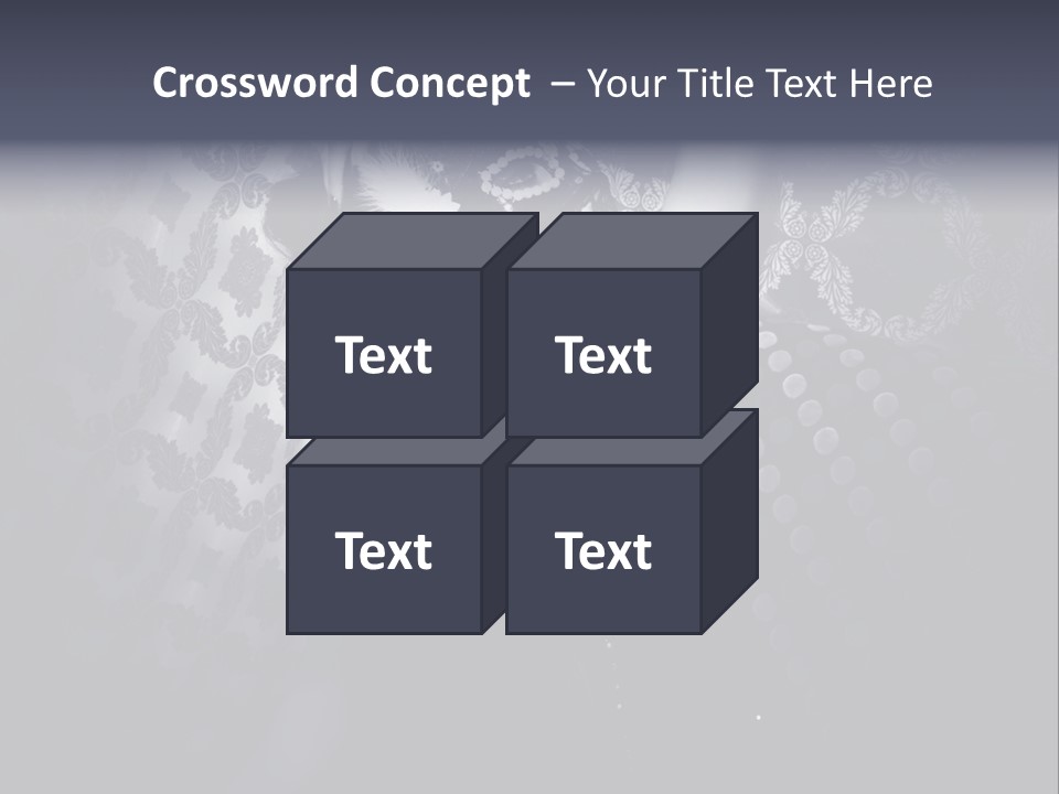 Mask Woman PowerPoint Template