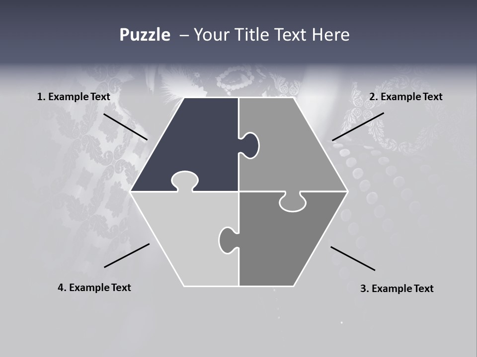 Mask Woman PowerPoint Template