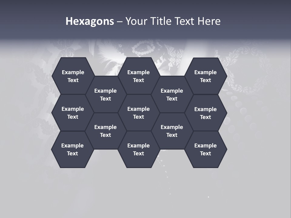 Mask Woman PowerPoint Template