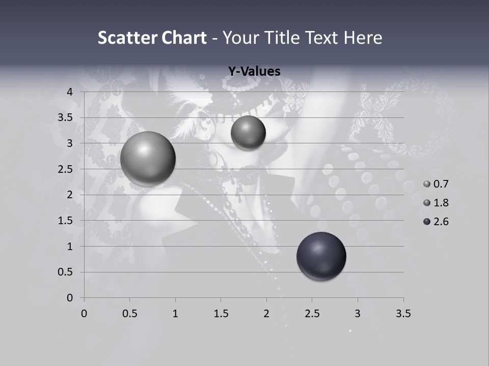 Mask Woman PowerPoint Template