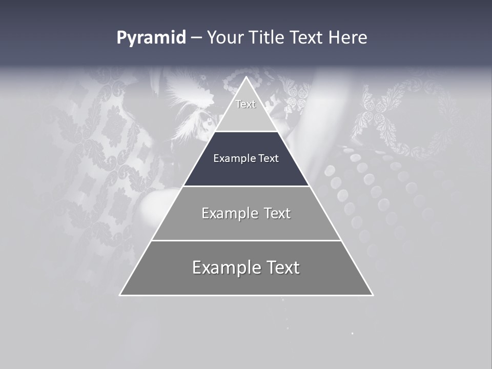 Mask Woman PowerPoint Template