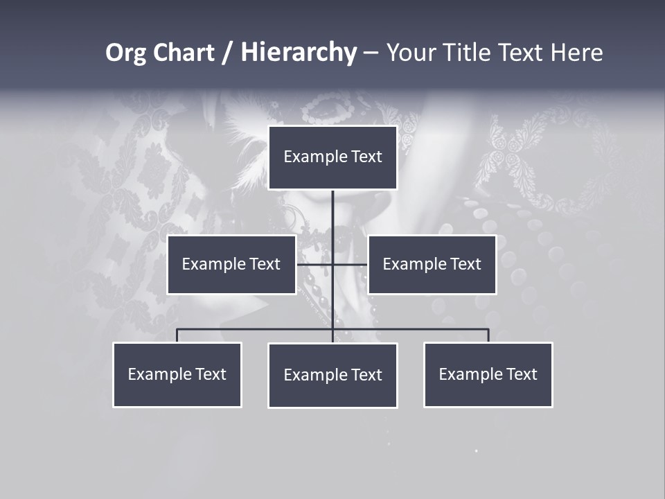 Mask Woman PowerPoint Template