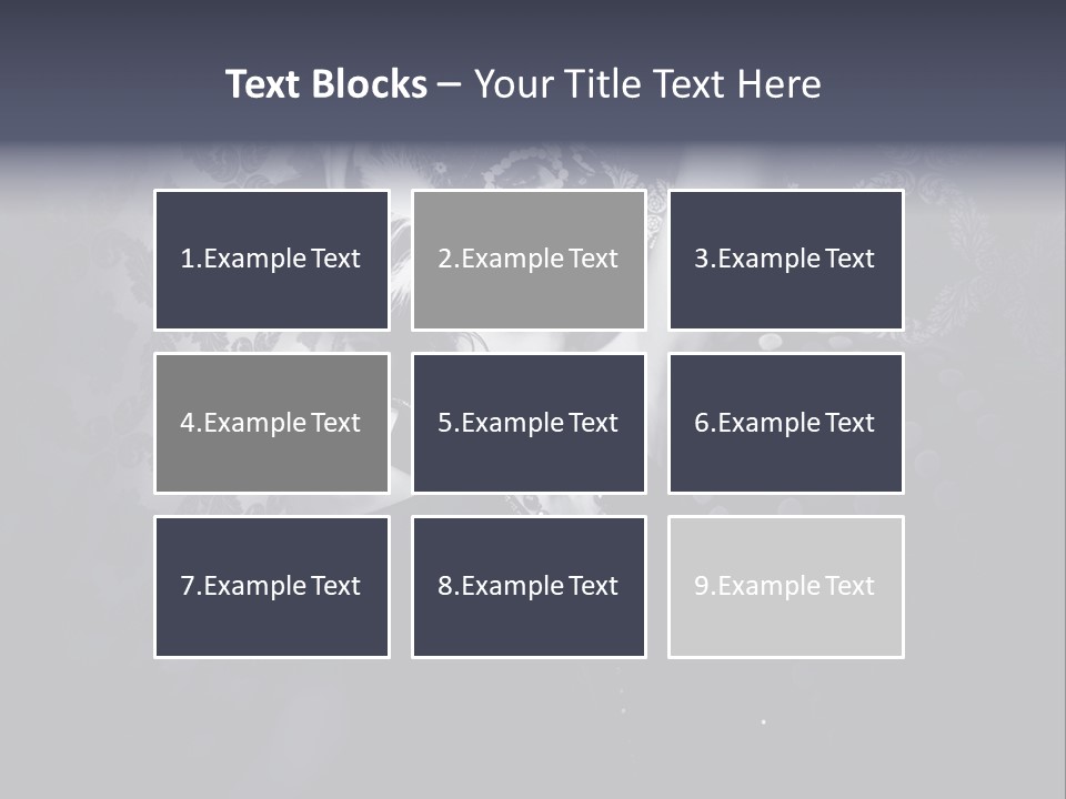 Mask Woman PowerPoint Template