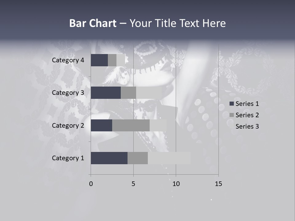 Mask Woman PowerPoint Template