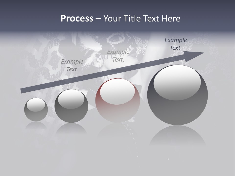 Mask Woman PowerPoint Template