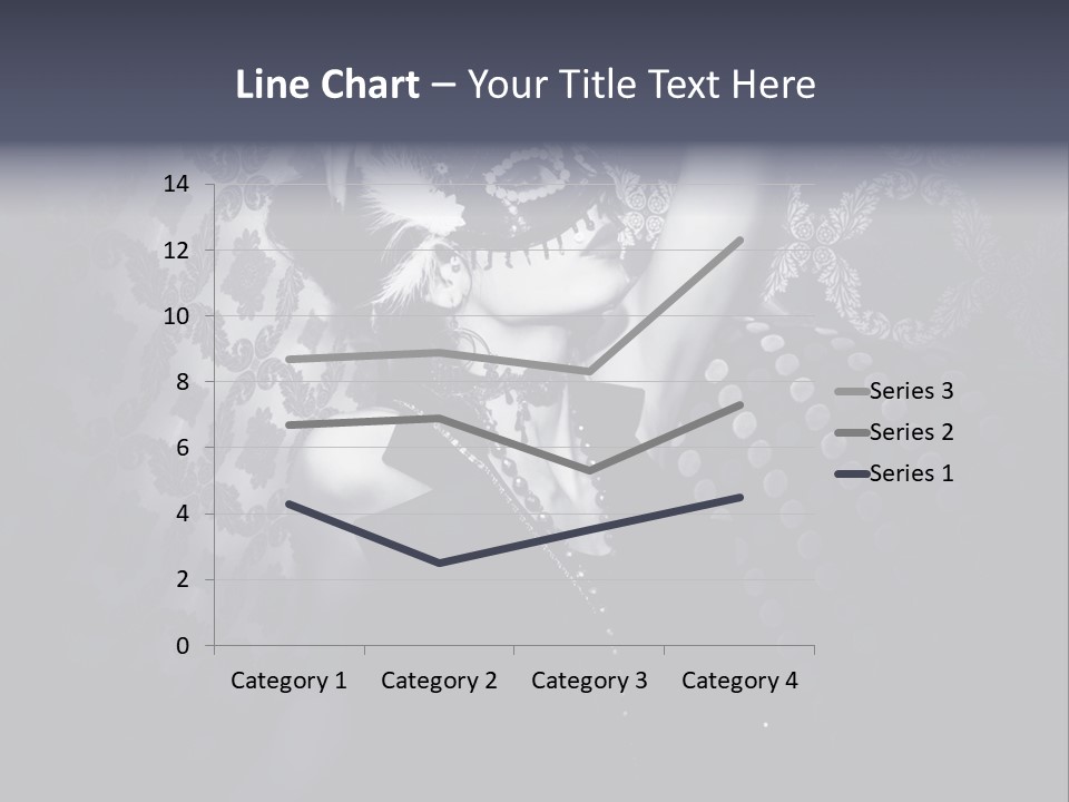 Mask Woman PowerPoint Template