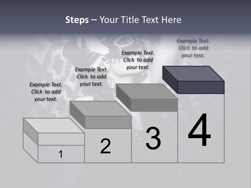 Mask Woman PowerPoint Template