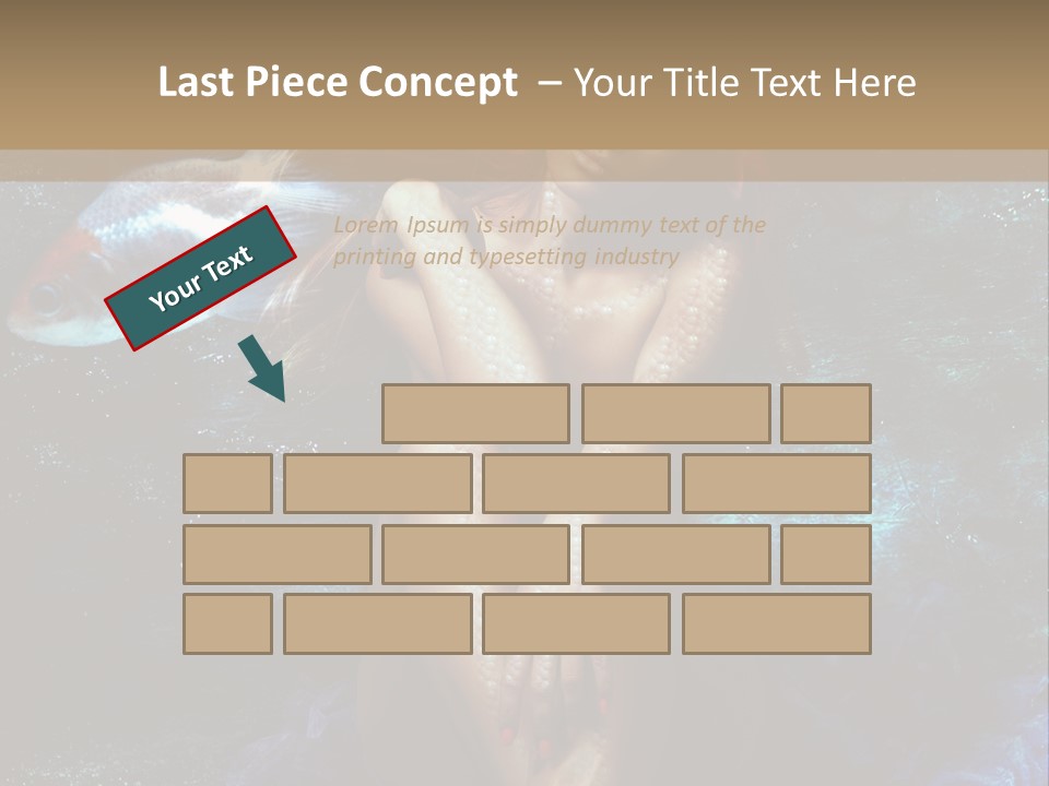 Beautiful Mermaid PowerPoint Template