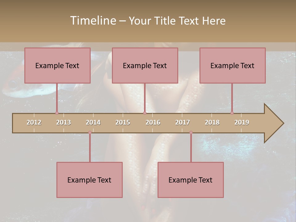 Beautiful Mermaid PowerPoint Template