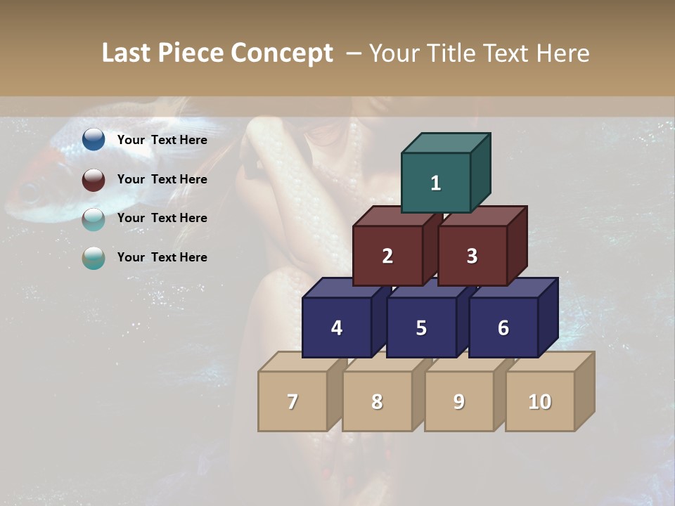 Beautiful Mermaid PowerPoint Template