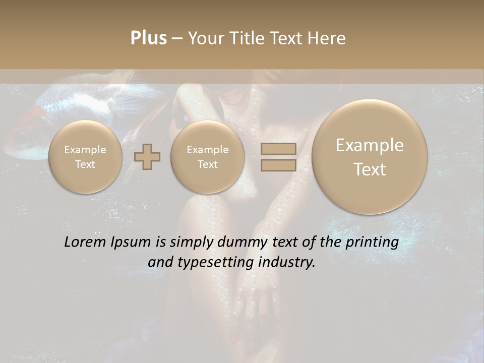 Beautiful Mermaid PowerPoint Template