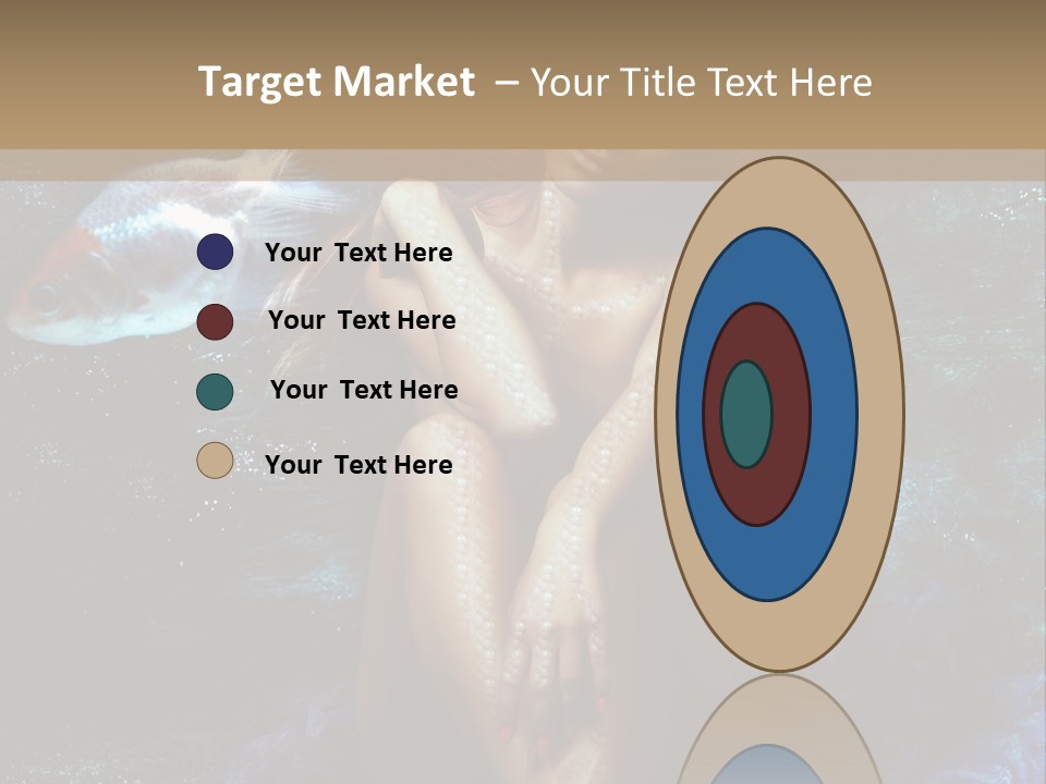 Beautiful Mermaid PowerPoint Template