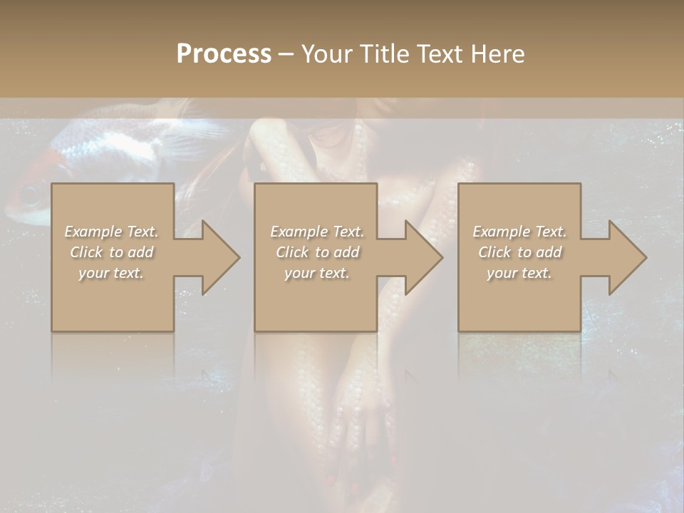 Beautiful Mermaid PowerPoint Template