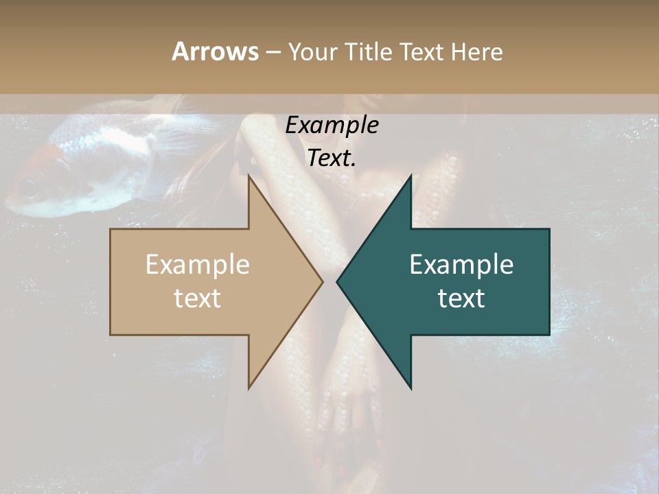 Beautiful Mermaid PowerPoint Template